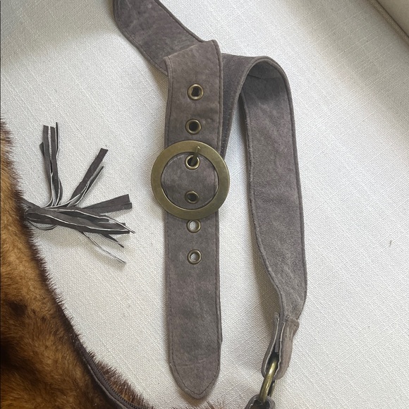 Dennis Basso Faux Mink Handbag - Picture 3 of 5